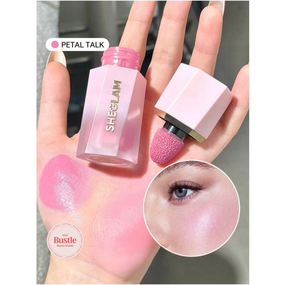 SHEGLAM Liquid Blush “Petal Talk” | Bright Baby Pink | Hydrating Matte Finish